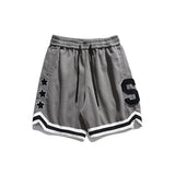 Men Shorts Summer Men's Letter Towel Embroidery Casual Sports Pants