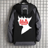 Stranger Things Hellfire Club Hoodie Men's and Women's Long Sleeve Hooded Jacket Casual Jacket
