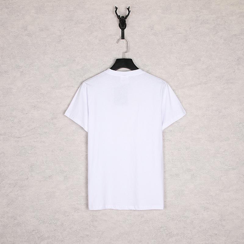 Shark Print T Shirt Summer Ape Head Shark Daily Casual Short Sleeve T-Shirt