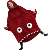 Hoodies Blankets Shark Hoodie Blanket Couple Pajamas Home