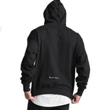Moisture Wicking Hoodie Embroidered Coat
