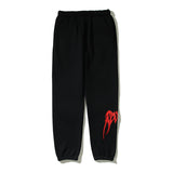 Kanye West Sunday Service Pant Revenge Embroidered Autumn and Winter Hip Hop Ankle-Tied Long Pants