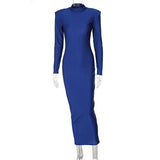 Victoria Beckham Dresses Summer Fashion round Neck Solid Color Slim Fit