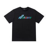We11 Done T Shirts We11done Logo Color Letter Printing Casual Summer Men and Women Same Style