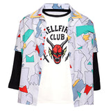 Stranger Things Hellfire Club T Shirt Short Sleeve round Neck Men and Women