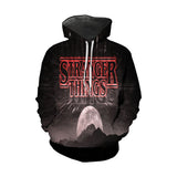Stranger Things Hoodie Anime 3D Printed Sweater Hoodie Cosplay