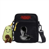 Stranger Things Hellfire Club Backpack Stranger Thing Shoulder Bag Canvas Breathable Crossbody