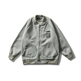 Yellow Varsity Jacket Fall Jacket Coat Men's Baseball Uniform Workwear Top Clothes
