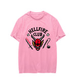 Stranger Things Hellfire Club T Shirt Fashion Loose T-Shirt