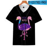 Baggy Baseball Jersey Printed Break Fashion Short Sleeve Baseball Uniform