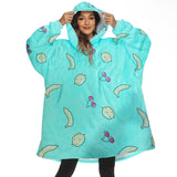 Hoodies Blankets Lazy Cover Blanket Pullover Autumn and Winter Pajamas