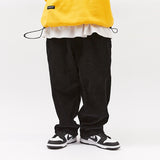 Mens Corduroy Pants Autumn Winter Japanese Retro Straight Men's Business Shirt Casual Pants