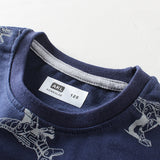 Children Boy Hoodie Children's Autumn Clothing Boy's Long-Sleeved T-shirt