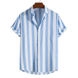 Men Hawaii Shirts Men's Summer Fashion Simple