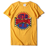 Let's Go Brandon T Shirt Short-Sleeved T-shirt Bottoming Shirt for Women