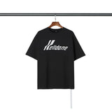 We11 Done T Shirts Logo Lettered Casual Loose Cotton Men and Women Same Style
