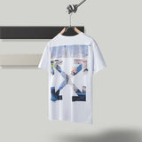 Caravaggio T Shirt Ow Oil Painting Short Sleeve Loose T-shirt