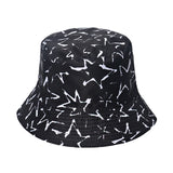 Smiley Face Cap Fisherman Cap Sun-Proof Bucket Hat