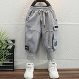 Toddler Boys Pants Boys' Pants Spring and Autumn Children's Sports Casual Working Pants