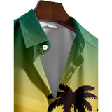 Men Beach T Shirts Printed Short Sleeve Shirt Beach