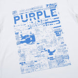 Purple Brand T Shirts Spring Letter Print Men's and Women's Loose Casual Short-Sleeved T-shirt