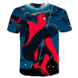 Marvel T Shirt Summer T-shirt Printed T-shirt Short Sleeve