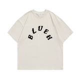 Men T-Shirt Summer Men's Printed round Neck T-shirt Casual Retro