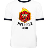 Hellfire Club Shirt Hellfire Club Letter Print T-shirt Short Sleeve