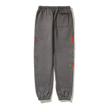 Kanye West Sunday Service Pant Autumn and Winter Cotton Distressed Rose Sports Leisure