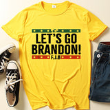 Let'S Go Brandon T Shirt Short Sleeve Men'S And Women'S T-Shirt Short Sleeve Top