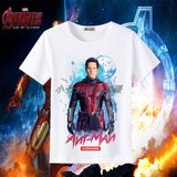 Marvel T Shirt Clothes Men's Marvel Movie Iron Man Short Sleeve T-shirt