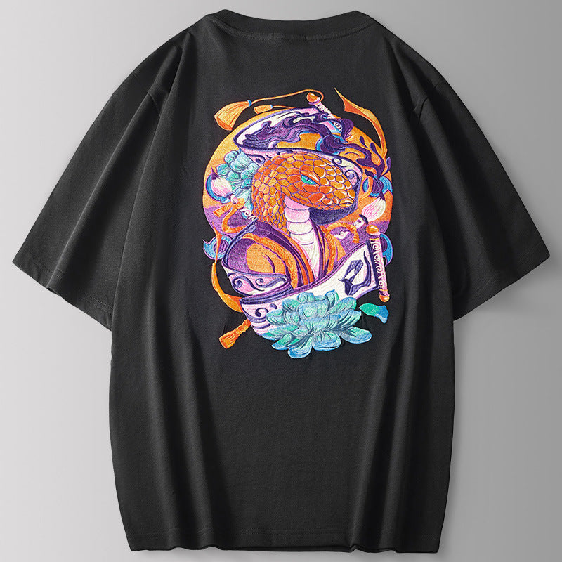 Zodiac Shirts Short-Sleeved T-shirt Men's Summer Top