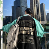 Jock Jacket Men's Autumn Loose Pilot Baseball Uniform Couple Student Sports Coat Jacket Men