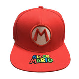 Mario Hat Cartoon Animation Peripheral Embroidered Hip Hop Baseball Cap