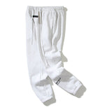Kanye West Sunday Service Pant Fog Season 8 Flocking Ankle Banded Drawstring Fleece Lined