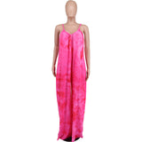 Casual Sleeveless Jumpsuit Loose Jumpsuit Wide Leg Pants Jumpsuit