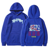 Travis Scott Astroworld Hoodie Hooded Fleece Casual Pullover