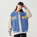 Corduroy Varsity Jacket Youth Spring and Autumn Student Jacket Couple Wear Corduroy Men's Baseball Uniforms Coat