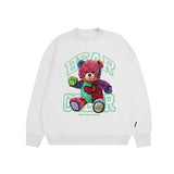 Preppy Aesthetic Sweatshirt Men's Clothing Fleece Sweatshirt Autumn Printed Long Sleeve