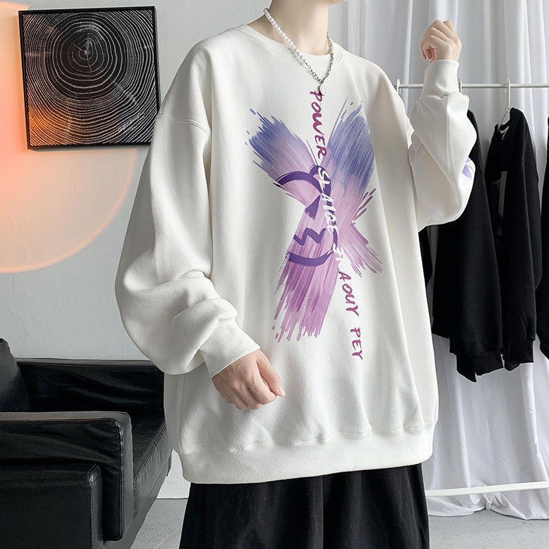 Men Sweatshirts Autumn Sweater Boys Pullover Coat