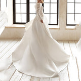 Lady Gaga Dress White Satin French Style Temperament Formal Dress