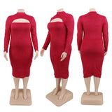 Nina Parker Black Dress Sexy Sheath Dress