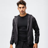 Moisture Wicking Hoodie Men's and Women's Waterproof Windproof Sports Jacket Outdoor Riding