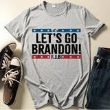 Let'S Go Brandon T Shirt Short Sleeve Men'S And Women'S T-Shirt Short Sleeve Top