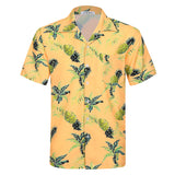 Men Beach T Shirts Summer Short Sleeve Shirt Men's Casual