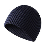 Men Winter Hats Men and Women Warm Knitted Hat Autumn and Winter Pullover