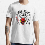 Stranger Things Hellfire Club T Shirt Summer Hellfire Club Short Sleeve T-Shirt