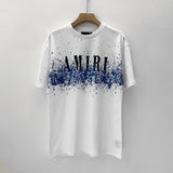 Amiri T Shirt Casual Hip Hop High Street round Neck Short Sleeve T-shirt