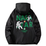 NASA Varsity Jacket Summer Men's and Women's Printed Jacket Hooded