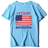 Let's Go Brandon T Shirt Women's Top Printed Short Sleeve T-shirt Women